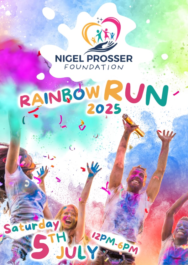 Rainbow Run Event Branding Front